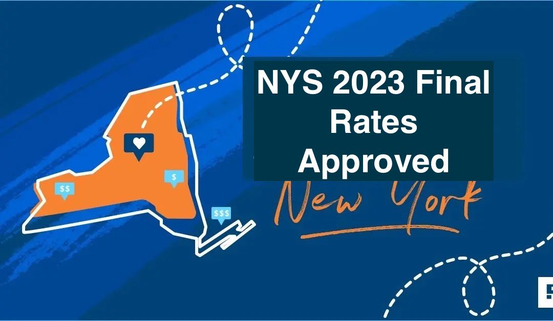 NYS 2023 Final Rates Approved